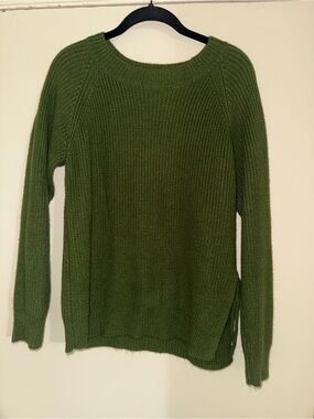 GUC | Olive Green Women's Knit Sweater | Small